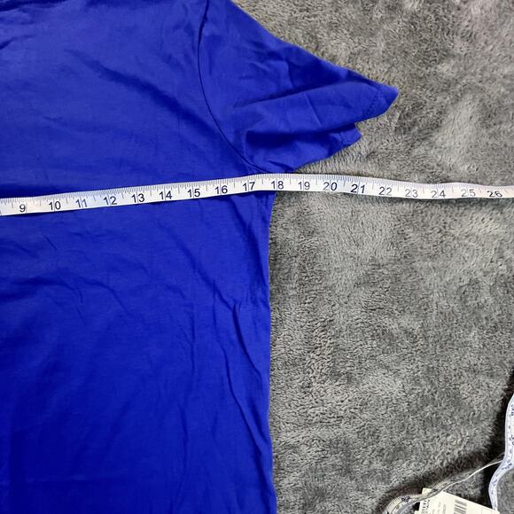 Nike Shirt Boys Large Blue Dri-Fit Cotton Football Graphic Athletic New Tag - Picture 8 of 11